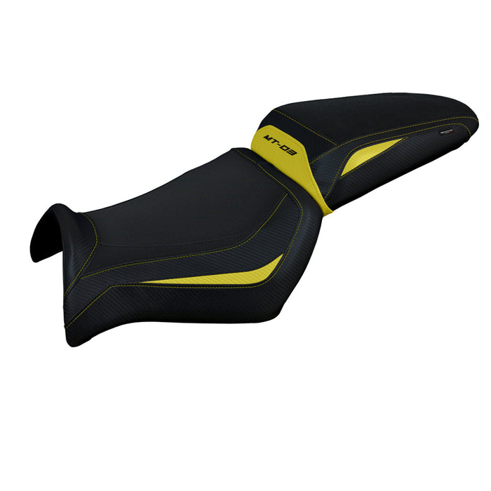 Yamaha MT 03 2006-2014 Seat Cover Tappezzeria Italia Comfort in Yellow