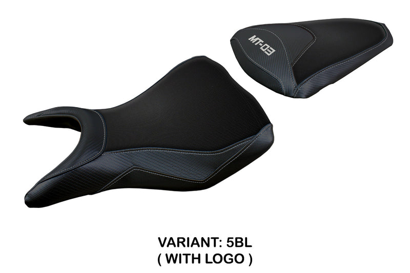 Yamaha MT 03 2020-2024 Seat Cover Tappezzeria Italia in Black
