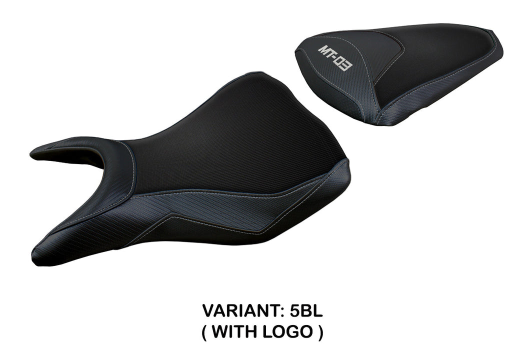 Yamaha MT 03 2020-2024 Seat Cover Tappezzeria Italia in Black