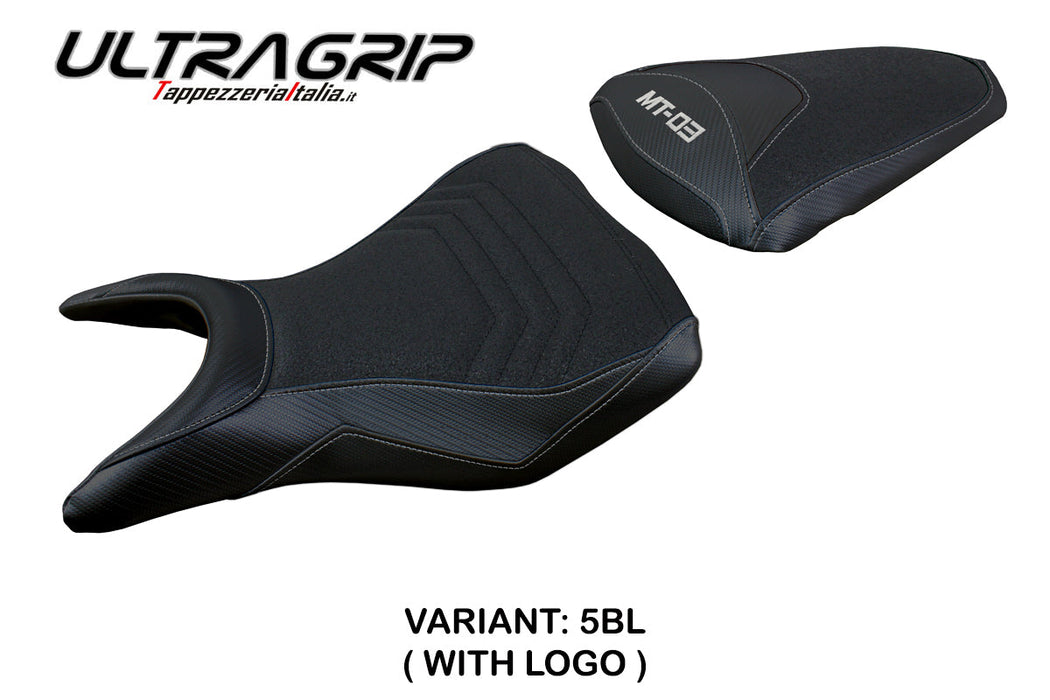 Yamaha MT 03 2020-2024 Seat Cover Tappezzeria Italia Ultragrip in Black