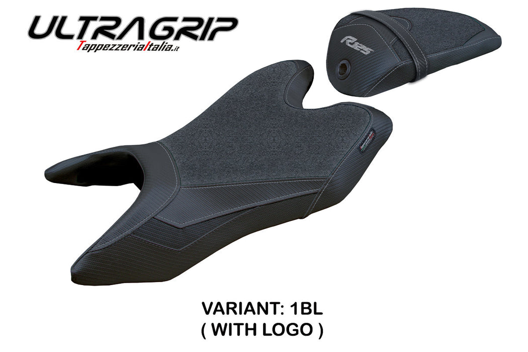 Yamaha YZF R125 2019-2023 Seat Cover Tappezzeria Italia Ultragrip in Black