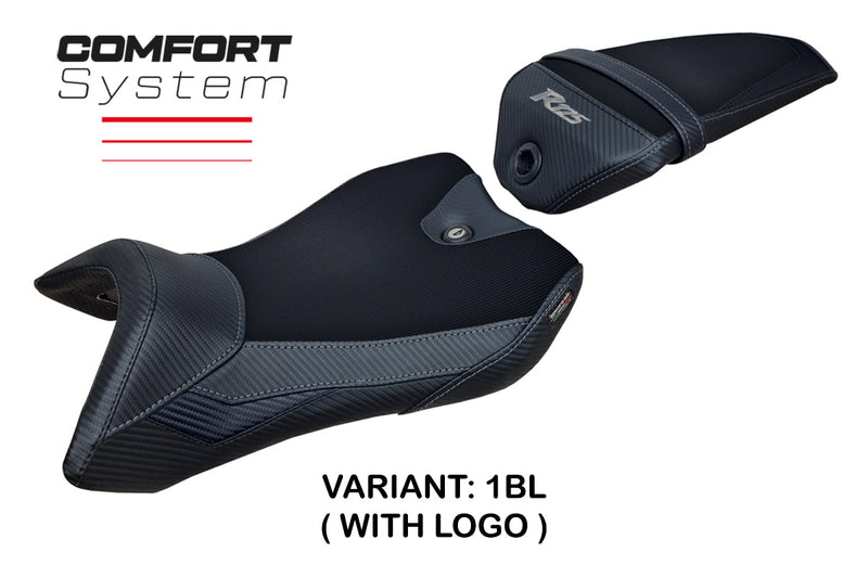 Yamaha YZF R125 2016-2018 Seat Cover Tappezzeria Italia Comfort in Black