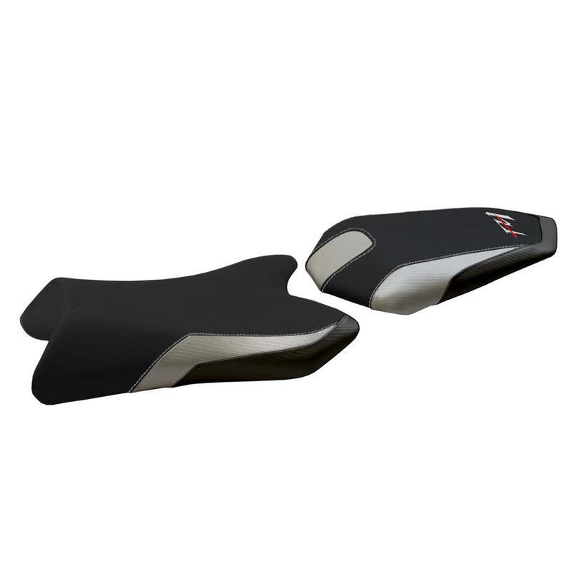 Yamaha FZ1 2006-2016 Seat Cover Tappezzeria Italia in Silver and Black