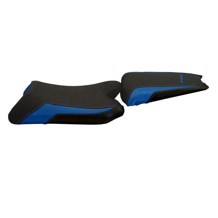 Yamaha FZ8 2010-2016 Seat Cover Tappezzeria Italia in Blue and Black