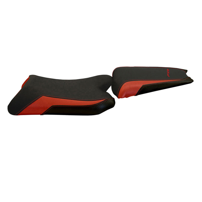 Yamaha FZ8 2010-2016 Seat Cover Tappezzeria Italia in Red and Black