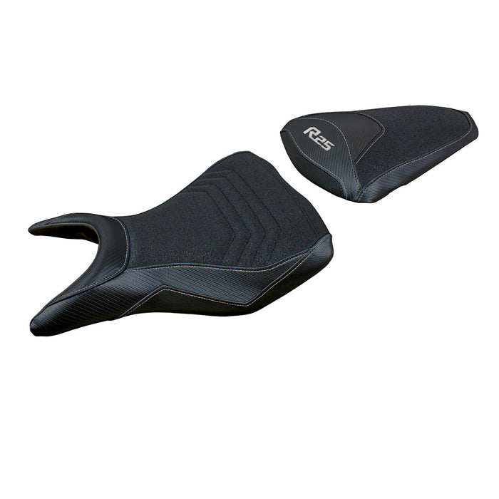 Yamaha YZF R25 2014-2020 Seat Cover Tappezzeria Italia Ultragrip in Black
