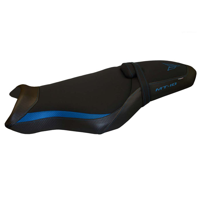 Yamaha MT 10 FZ10 2017-2024 Seat Cover Tappezzeria Italia in Blue and Black