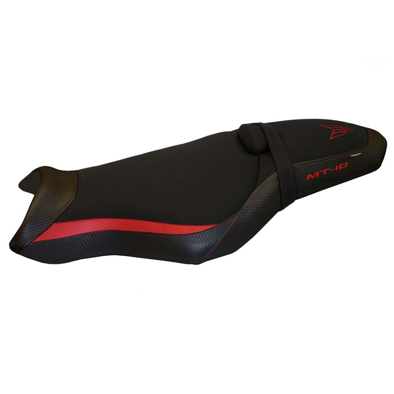 Yamaha MT 10 FZ10 2017-2024 Seat Cover Tappezzeria Italia in Red and Black
