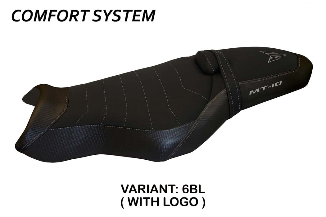 Yamaha MT 10 FZ10 2017-2024 Seat Cover Tappezzeria Italia Comfort in Black