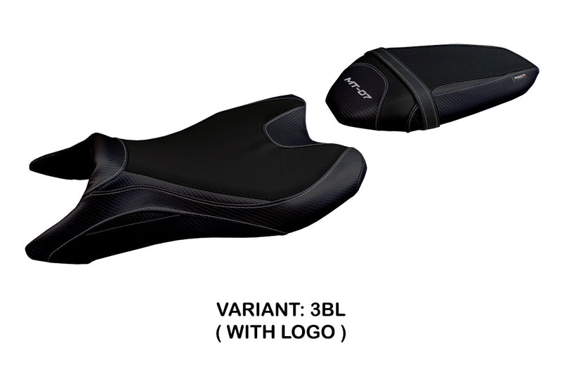 Yamaha MT07 FZ07 2018-2024 Seat Cover Tappezzeria Italia in Black