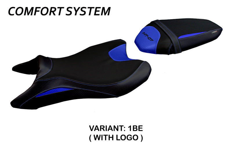 Yamaha MT07 FZ07 2018-2024 Seat Cover Tappezzeria Italia Comfort in Blue