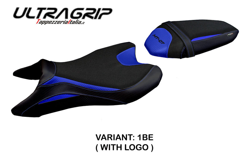 Yamaha MT07 FZ07 2018-2024 Seat Cover Tappezzeria Italia Ultragrip in Blue