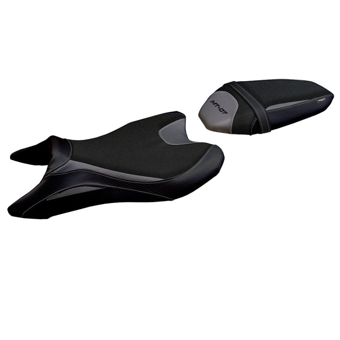 Yamaha MT07 FZ07 2018-2024 Seat Cover Tappezzeria Italia Ultragrip in Grey