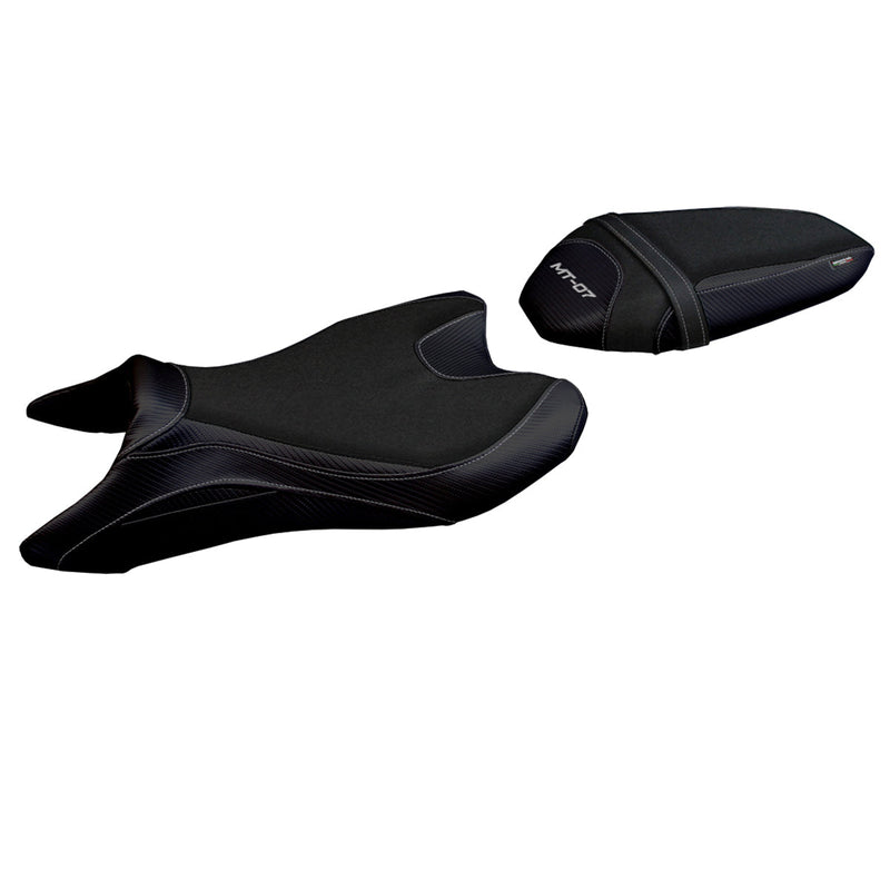 Yamaha MT07 FZ07 2018-2024 Seat Cover Tappezzeria Italia Ultragrip in Black