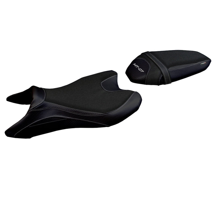 Yamaha MT07 FZ07 2018-2024 Seat Cover Tappezzeria Italia Ultragrip in Black