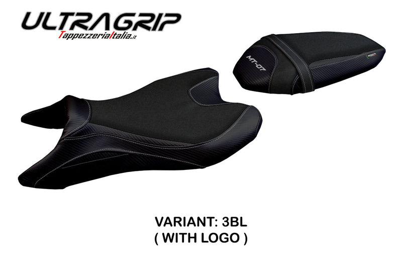 Yamaha MT07 FZ07 2018-2024 Seat Cover Tappezzeria Italia Ultragrip in Black