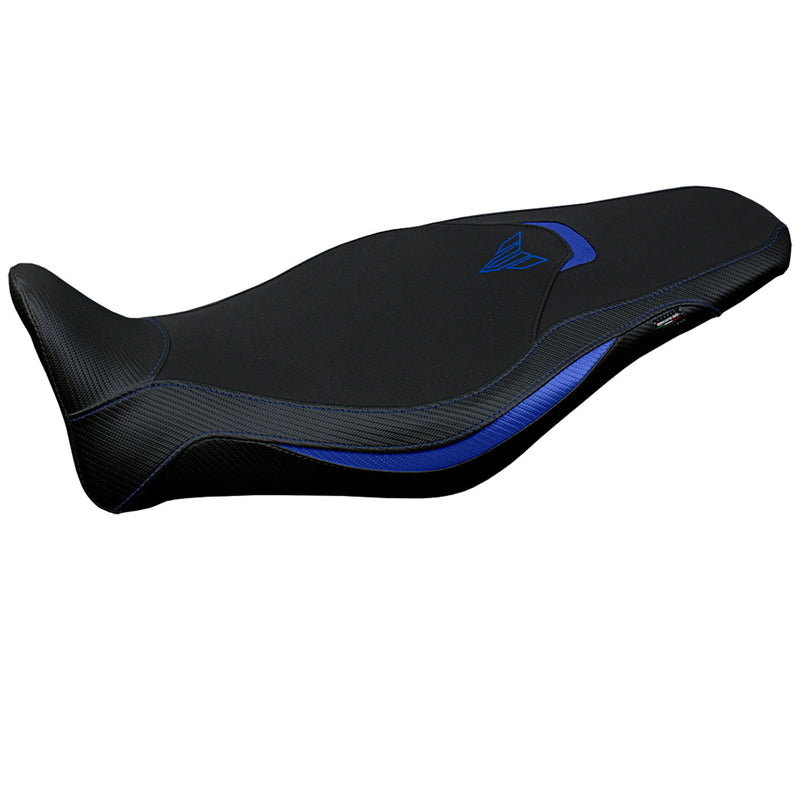 Yamaha MT 09 FZ09 2021-2024 Seat Cover Tappezzeria Italia in Blue and Black