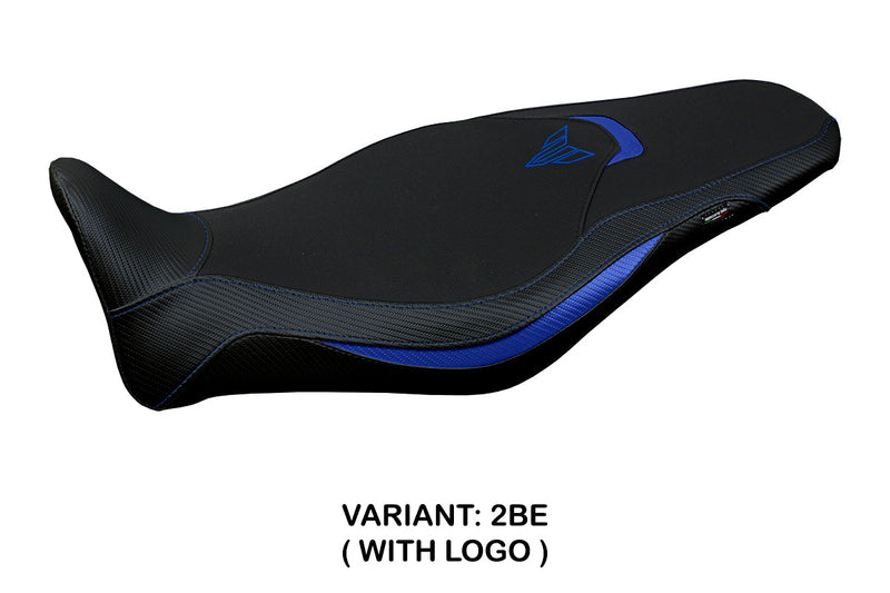 Yamaha MT 09 FZ09 2021-2024 Seat Cover Tappezzeria Italia in Blue and Black