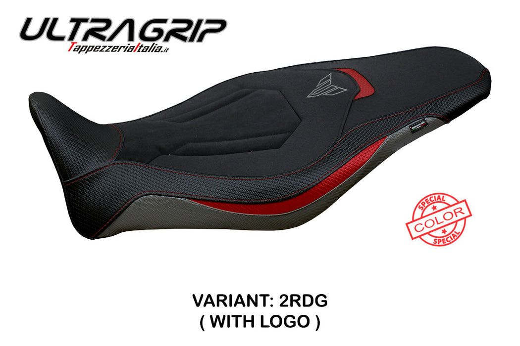 Yamaha MT 09 FZ09 2021-2024 Seat Cover Tappezzeria Italia Ultragrip in Red, Grey and Black