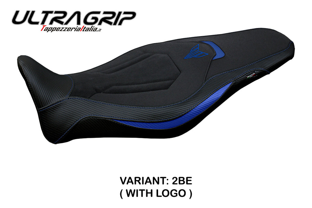 Yamaha MT 09 FZ09 2021-2024 Seat Cover Tappezzeria Italia Ultragrip in Blue and Black