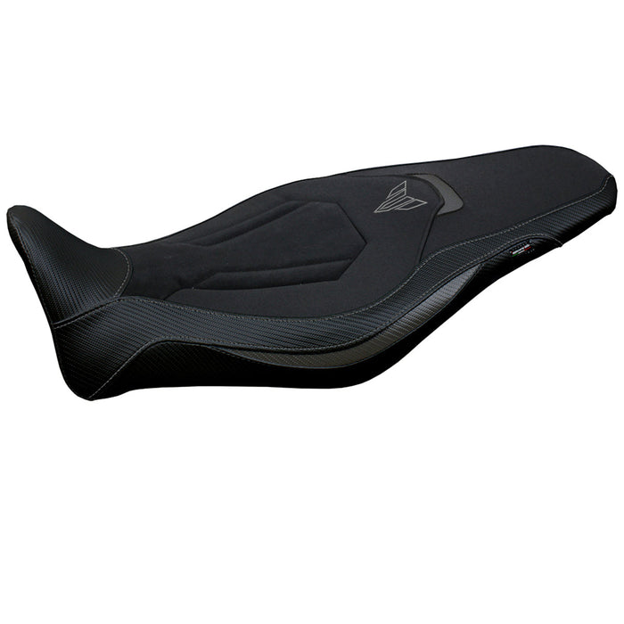 Yamaha MT 09 FZ09 2021-2024 Seat Cover Tappezzeria Italia Ultragrip in Grey and Black