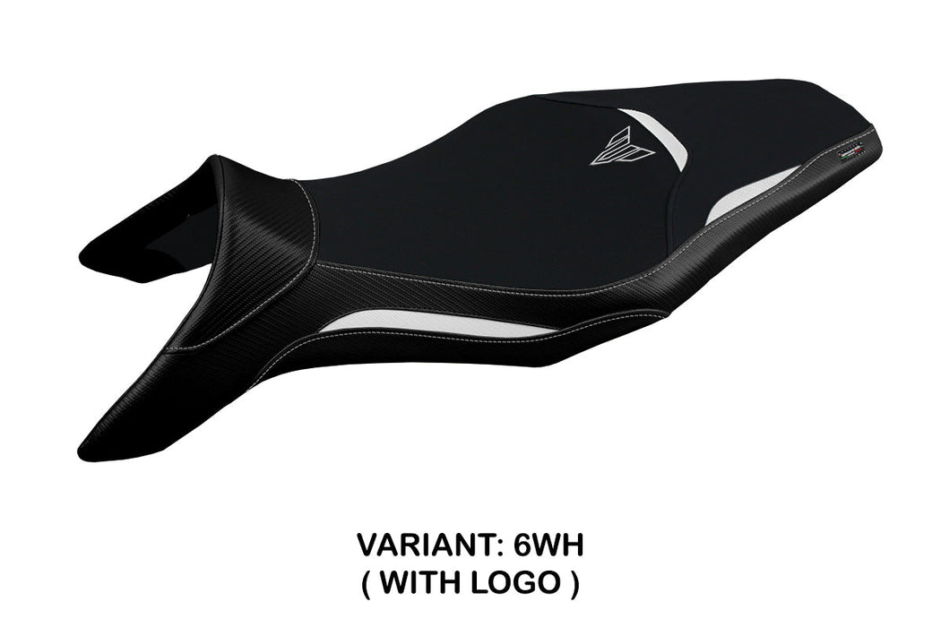 Yamaha MT 09 FZ09 2013-2020 Seat Cover Tappezzeria Italia in White
