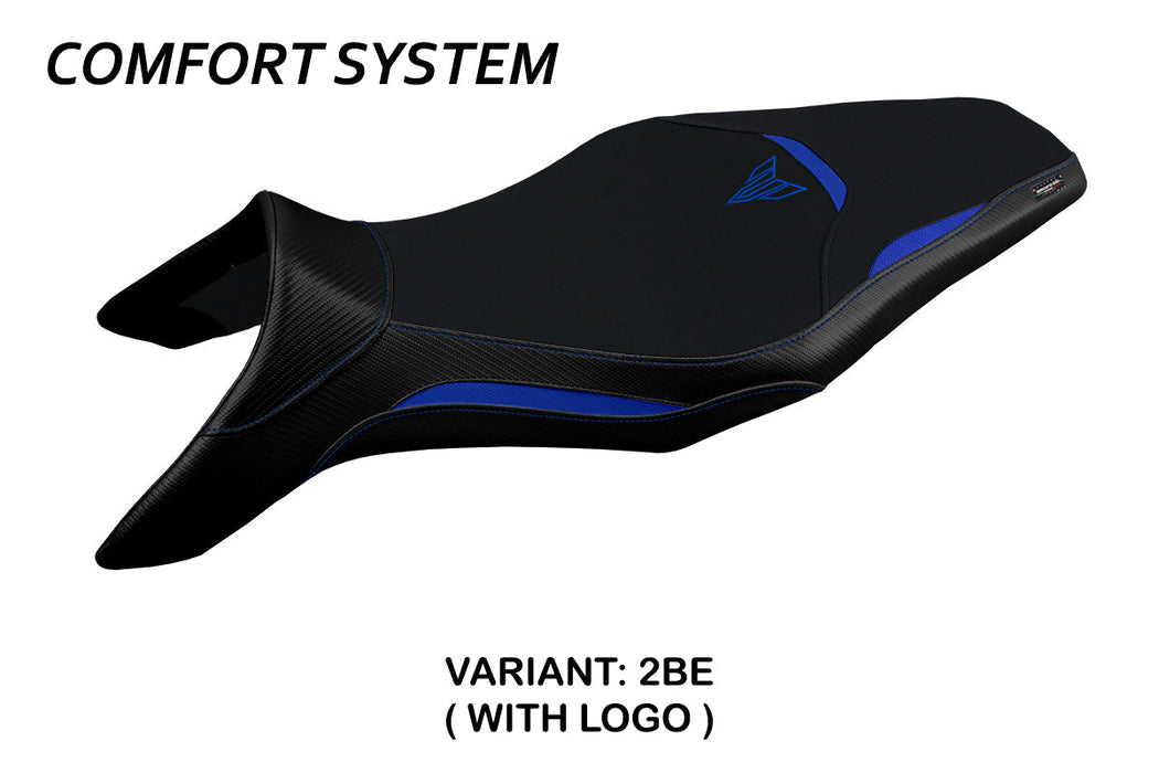 Yamaha MT 09 FZ09 2013-2020 Seat Cover Tappezzeria Italia Comfort in Blue