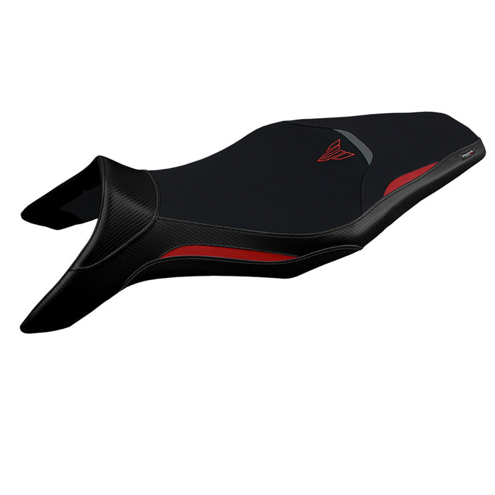 Yamaha MT 09 FZ09 2013-2020 Seat Cover Tappezzeria Italia in Red and Grey