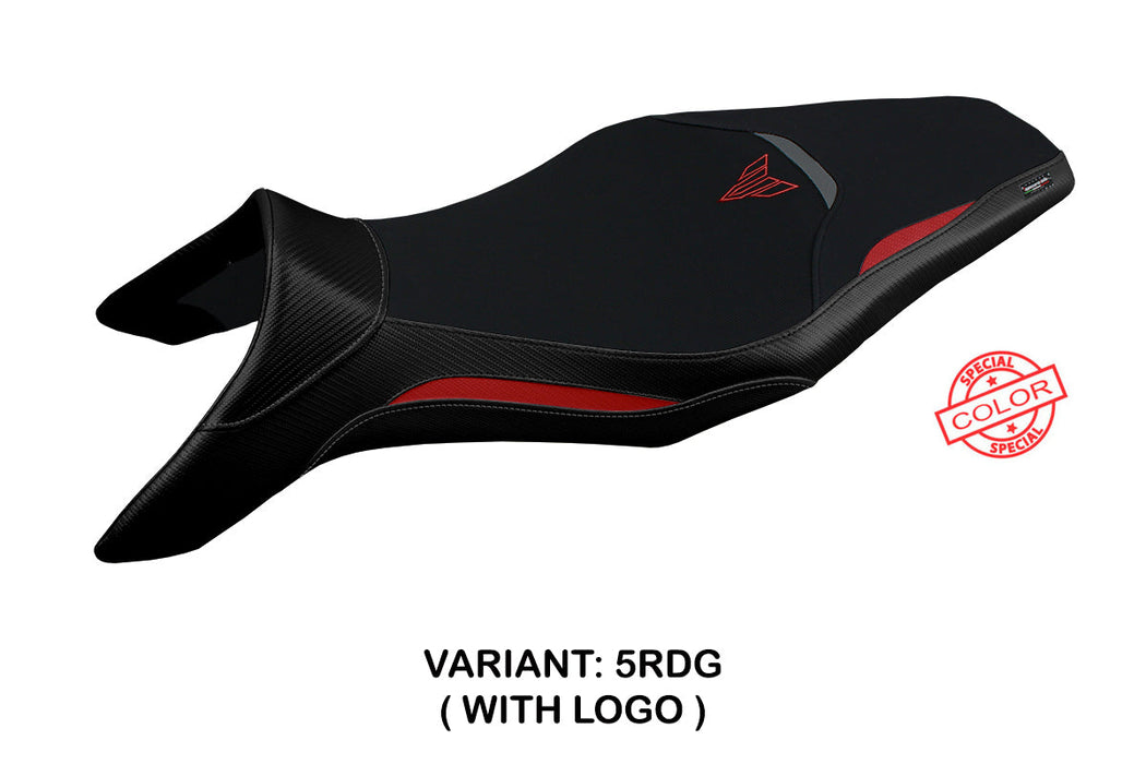Yamaha MT 09 FZ09 2013-2020 Seat Cover Tappezzeria Italia in Red and Grey