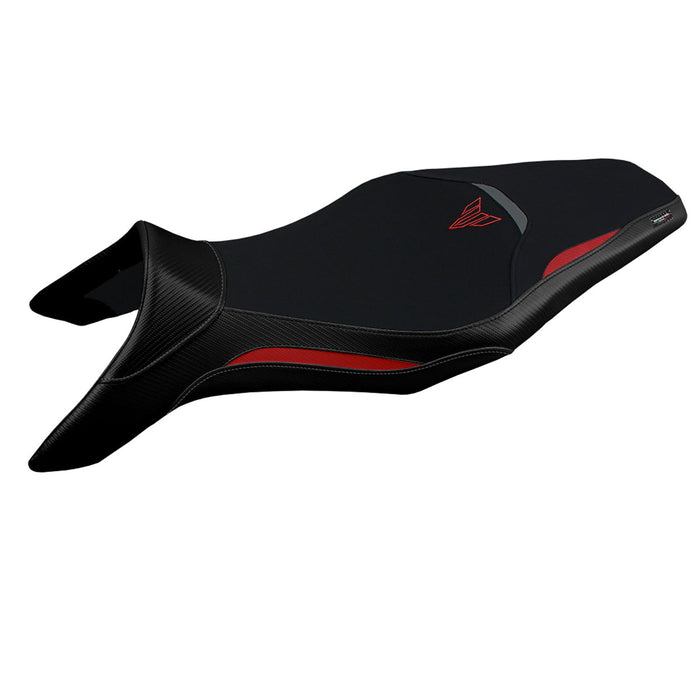 Yamaha MT 09 FZ09 2013-2020 Seat Cover Tappezzeria Italia Comfort in Red and Grey