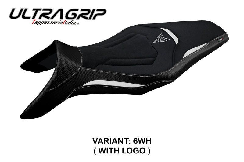 Yamaha MT 09 FZ09 2013-2020 Seat Cover Tappezzeria Italia Ultragrip in White