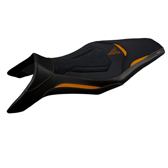Yamaha MT 09 FZ09 2013-2020 Seat Cover Tappezzeria Italia Ultragrip in Orange