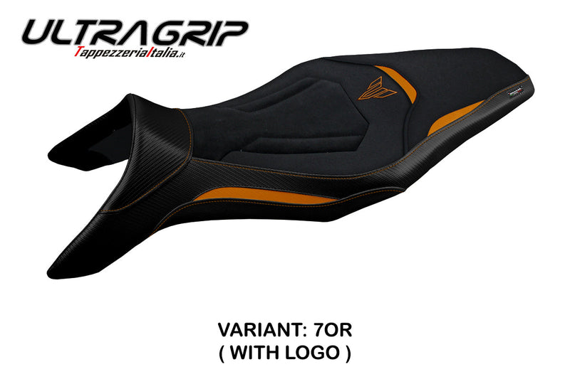 Yamaha MT 09 FZ09 2013-2020 Seat Cover Tappezzeria Italia Ultragrip in Orange
