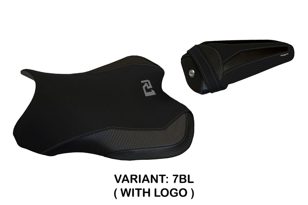 Yamaha YZF R1 2015-2024 Seat Cover Tappezzeria Italia in Black