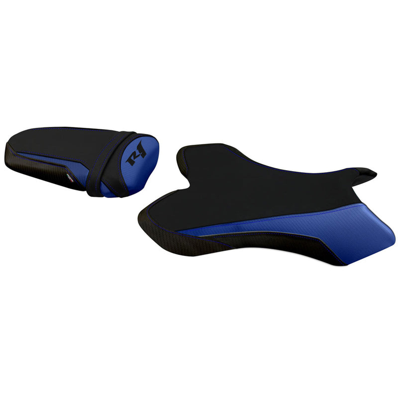 Yamaha YZF R1 2004-2006 Seat Cover Tappezzeria Italia in Blue and Black