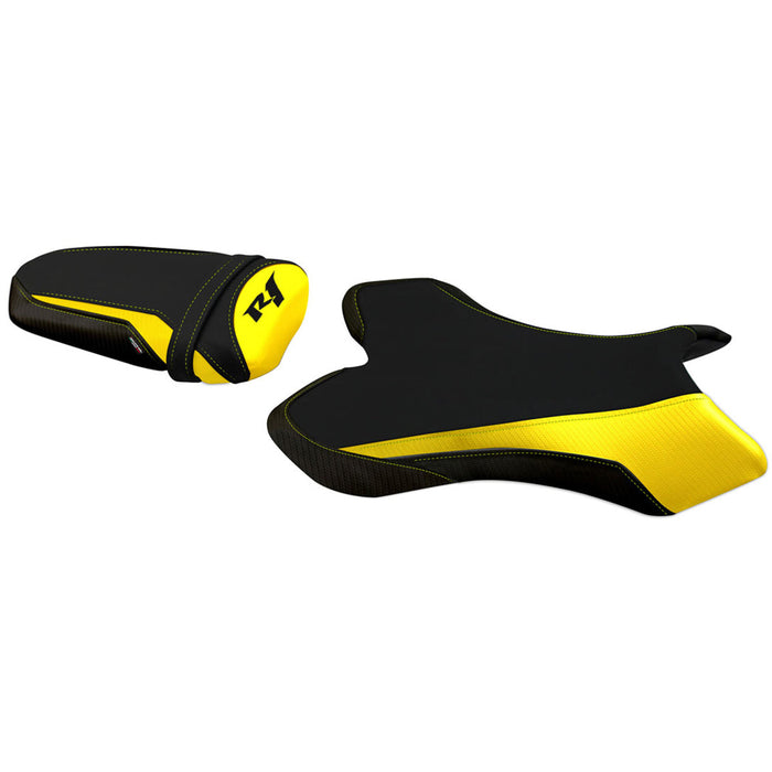 Yamaha YZF R1 2004-2006 Seat Cover Tappezzeria Italia in Yellow and Black