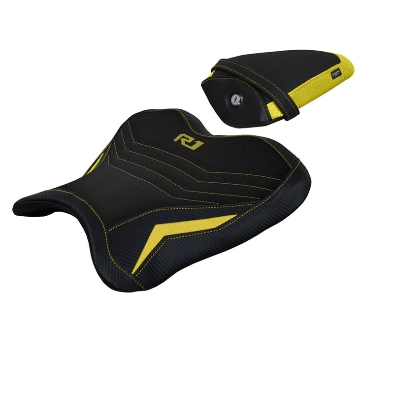 Yamaha YZF R1 2015-2024 Seat Cover Tappezzeria Italia Comfort in Yellow
