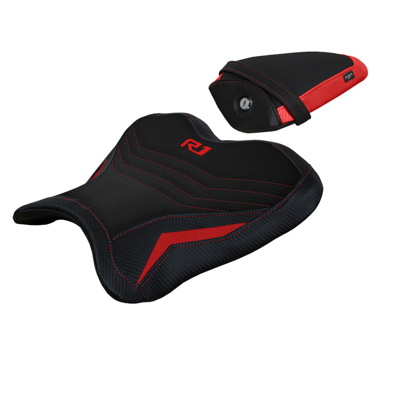 Yamaha YZF R1 2015-2024 Seat Cover Tappezzeria Italia Comfort in Red
