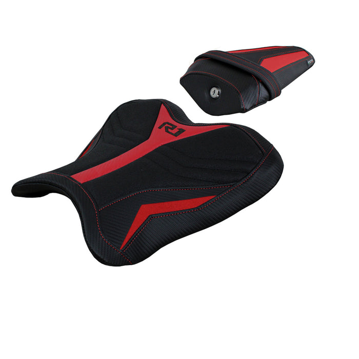 Yamaha YZF R1 2015-2024 Seat Cover Tappezzeria Italia Ultragrip in Red