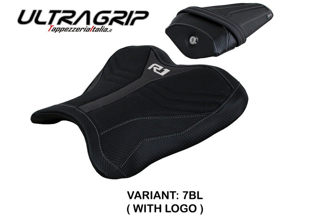 Yamaha YZF R1 2015-2024 Seat Cover Tappezzeria Italia Ultragrip in Black
