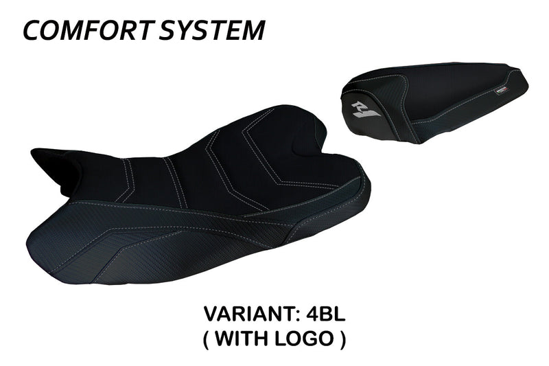 Yamaha YZF R1 2009-2014 Seat Cover Tappezzeria Italia Comfort in Black