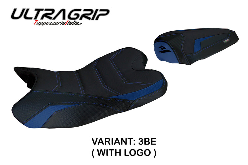 Yamaha YZF R1 2009-2014 Seat Cover Tappezzeria Italia Ultragrip in Blue