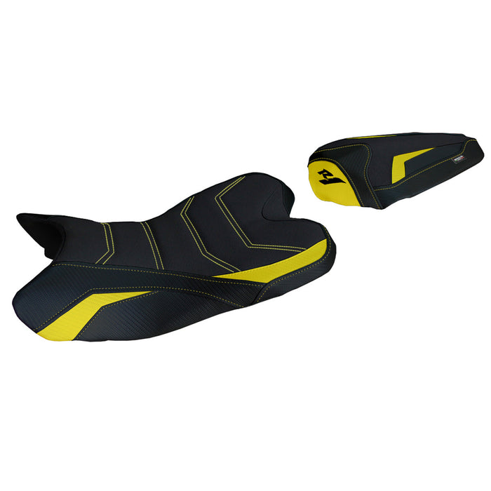 Yamaha YZF R1 2009-2014 Seat Cover Tappezzeria Italia Ultragrip in Yellow