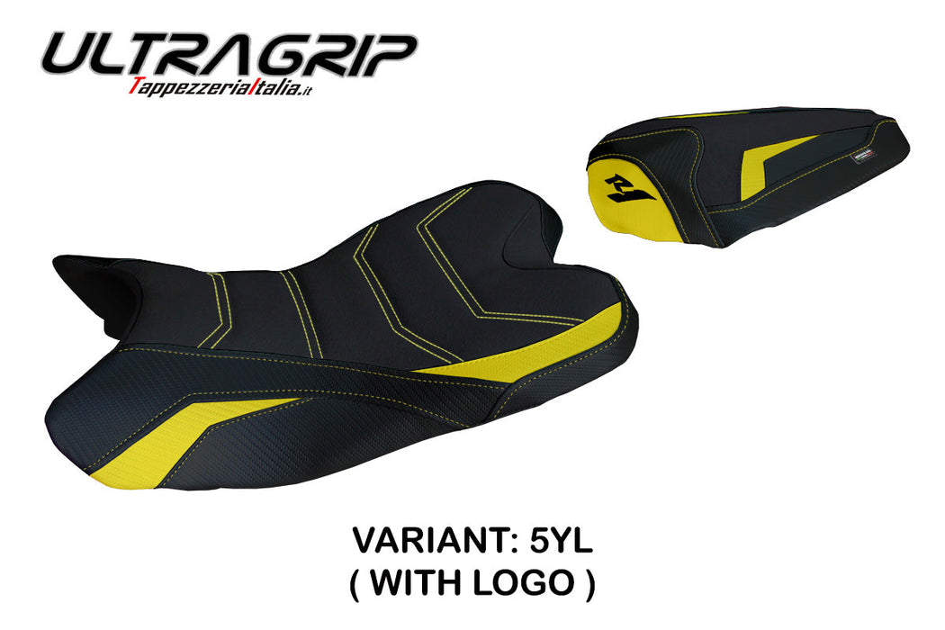 Yamaha YZF R1 2009-2014 Seat Cover Tappezzeria Italia Ultragrip in Yellow