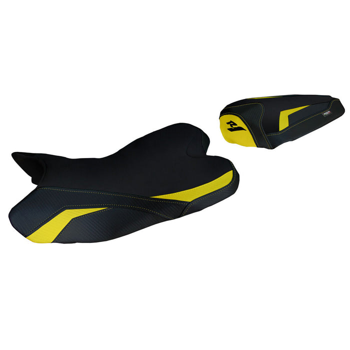 Yamaha YZF R1 2009-2014 Seat Cover Tappezzeria Italia in Yellow and Black