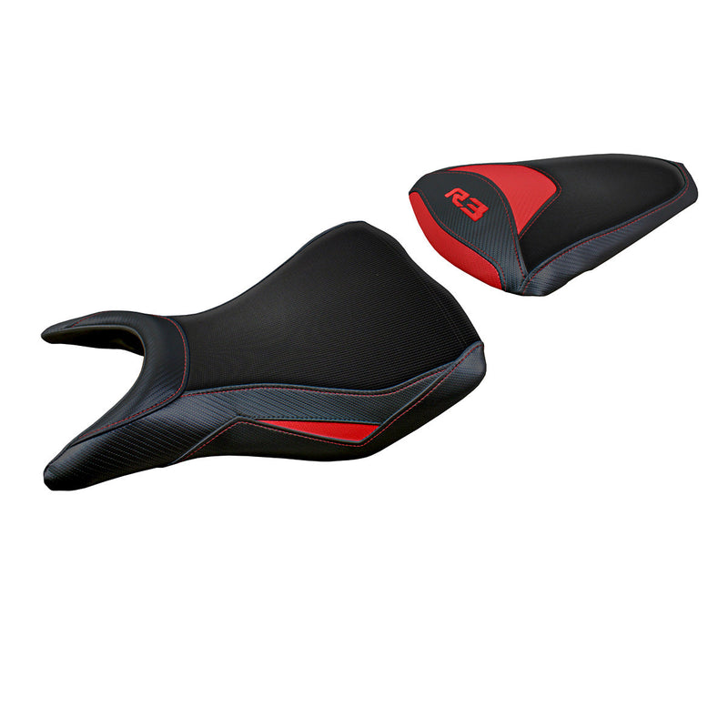 Yamaha YZF R3 2015-2024 Seat Cover Tappezzeria Italia in Red