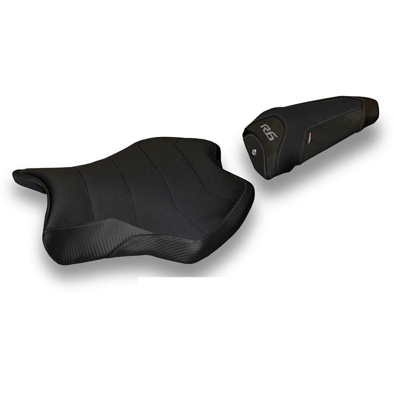 Yamaha YZF R6 2017-2024 Seat Cover Tappezzeria Italia Comfort in Black