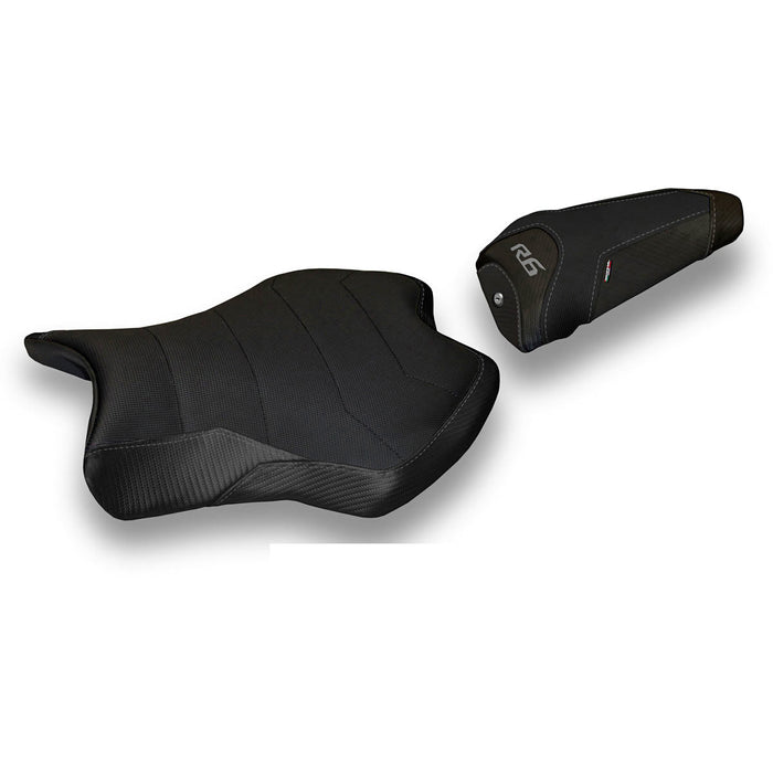 Yamaha YZF R6 2017-2024 Seat Cover Tappezzeria Italia Comfort in Black