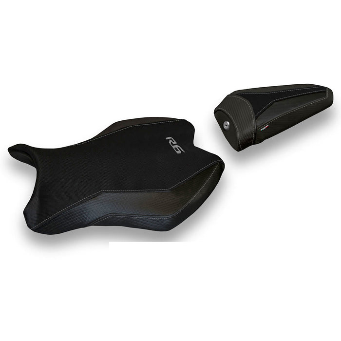 Yamaha YZF R6 2017-2024 Seat Cover Tappezzeria Italia in Black
