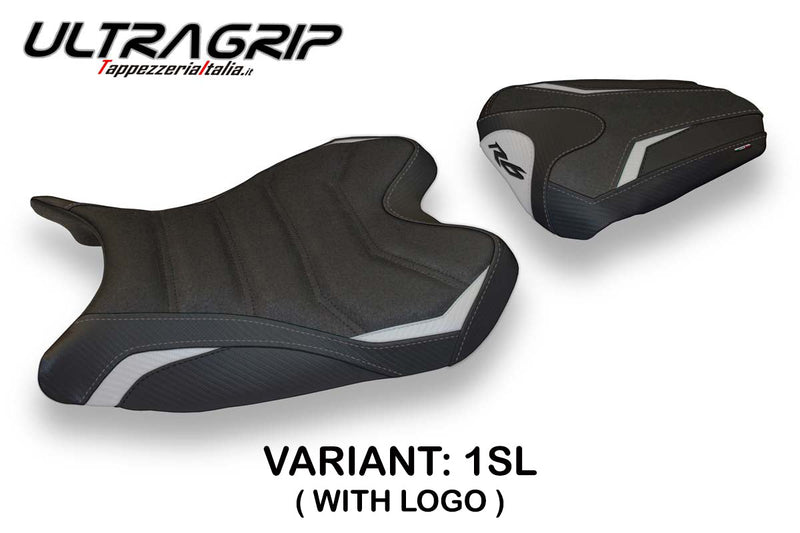 Yamaha YZF R6 2008-2016 Seat Cover Tappezzeria Italia Ultragrip in Silver